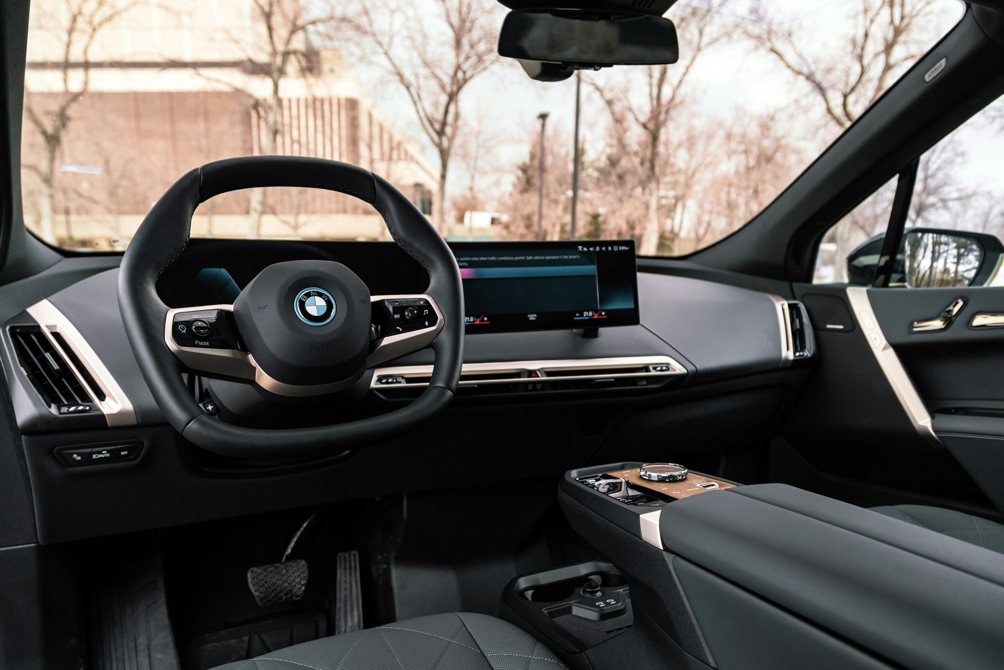 Premium vehicle interior — GoHive Captain experience
